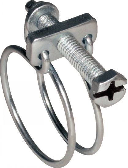 100 colliers Inoxs. Collier simple M6. Inox A2, D. 25 - 30 mm - ABM6A2028 -  Index